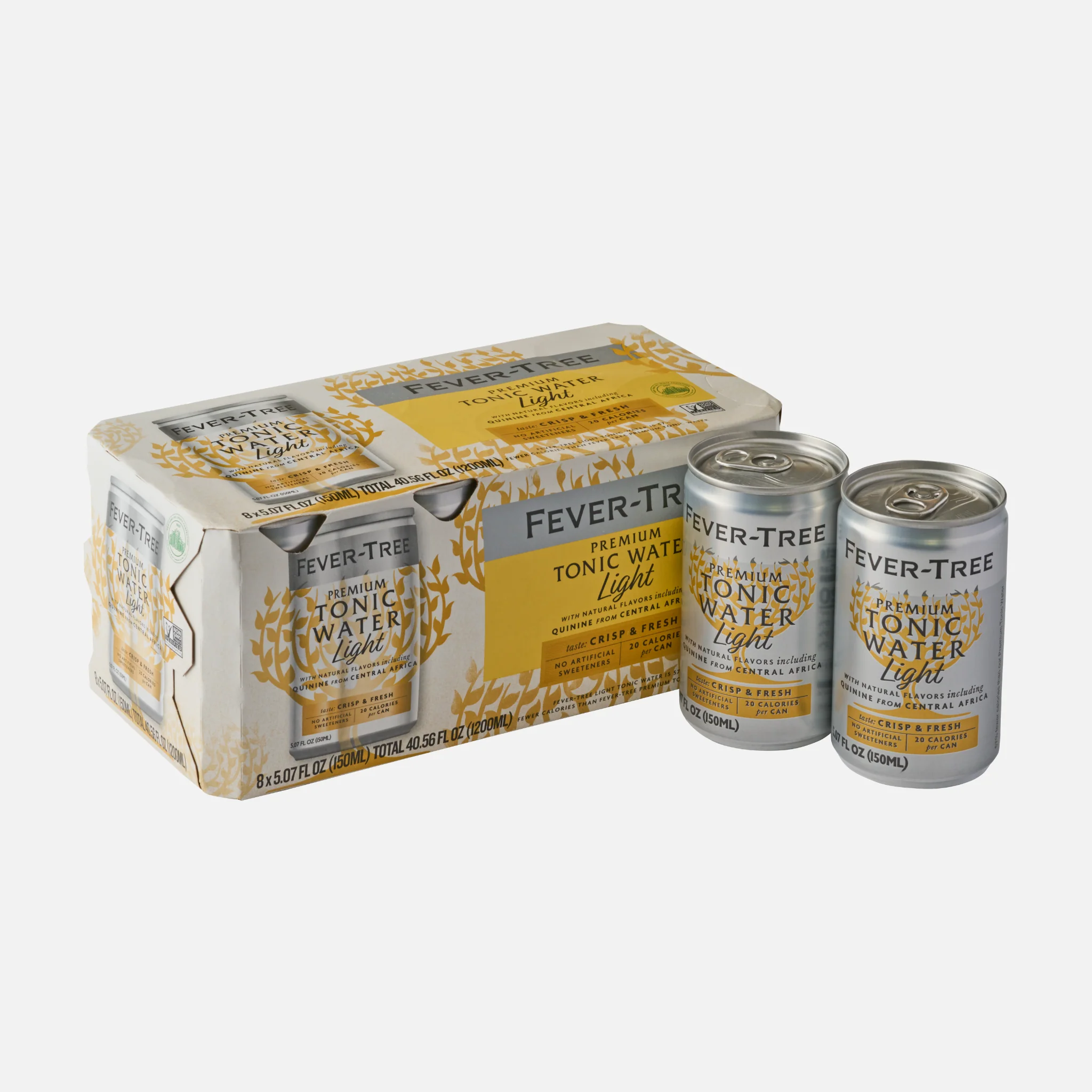 Fever Tree Light Premium Tonic [8 x 5.07 fl oz] - Image 4